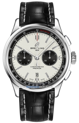 Buy this new Breitling Premier B01 Chronograph 42 ab0118221g1p2 mens watch for the discount price of £6,072.00. UK Retailer.